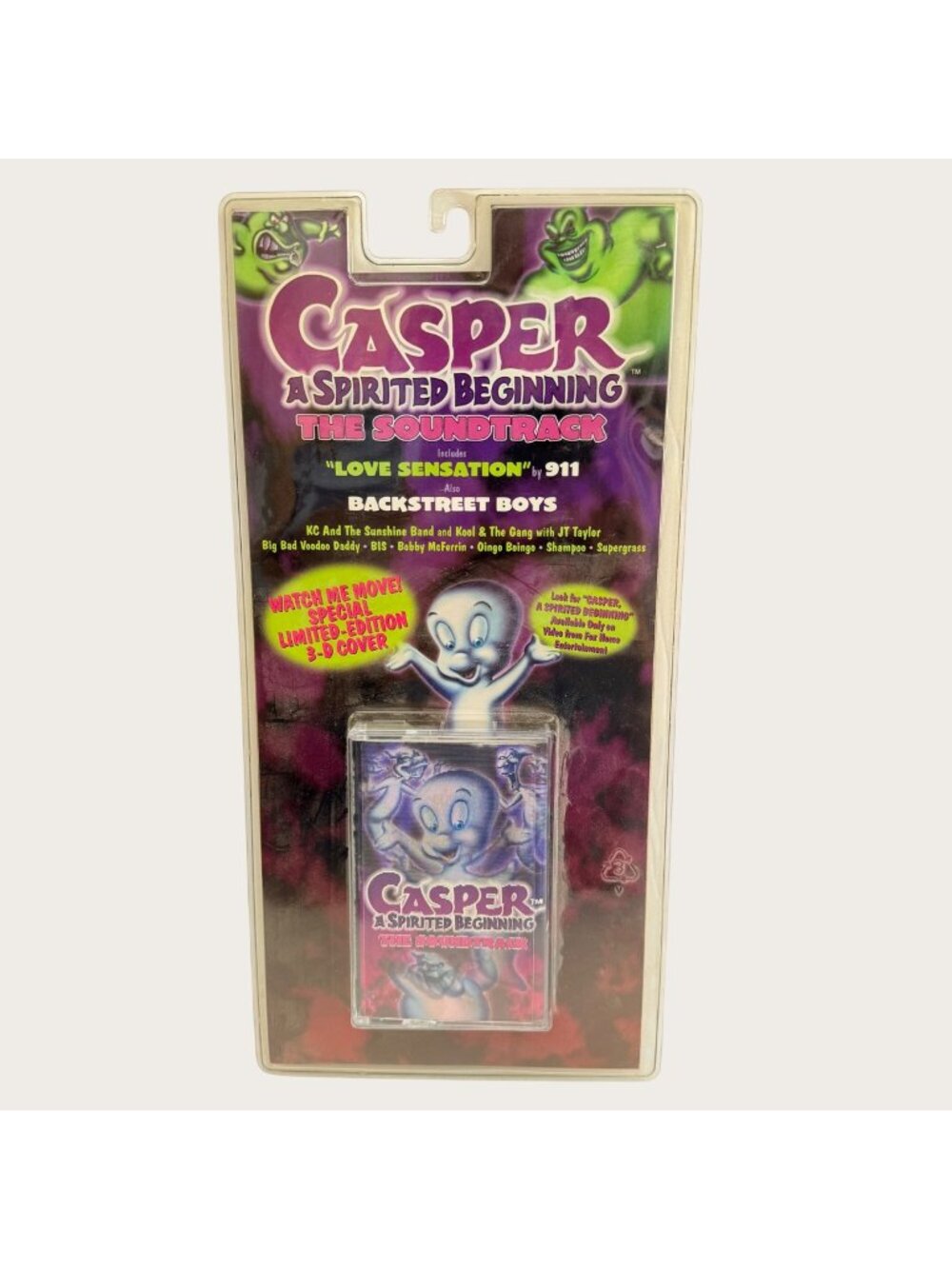 Vintage Casper A Spirited Beginning The Soundtrack Cassette Factory Sealed